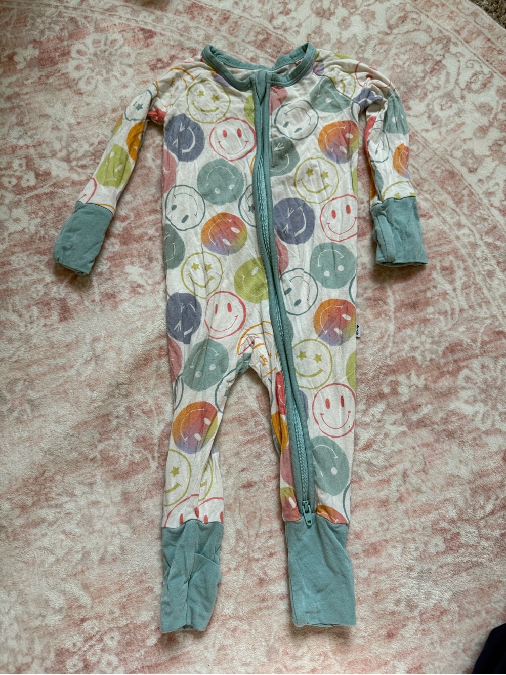 Little Sleepies Positive Vibes Zippy 0-3 Months